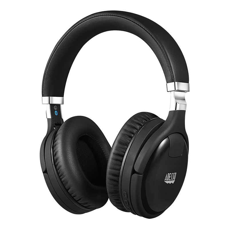 Adesso XTREAM P600 Wired/Wireless Over-the-head Stereo Headset-Noise Cancelling Microphone